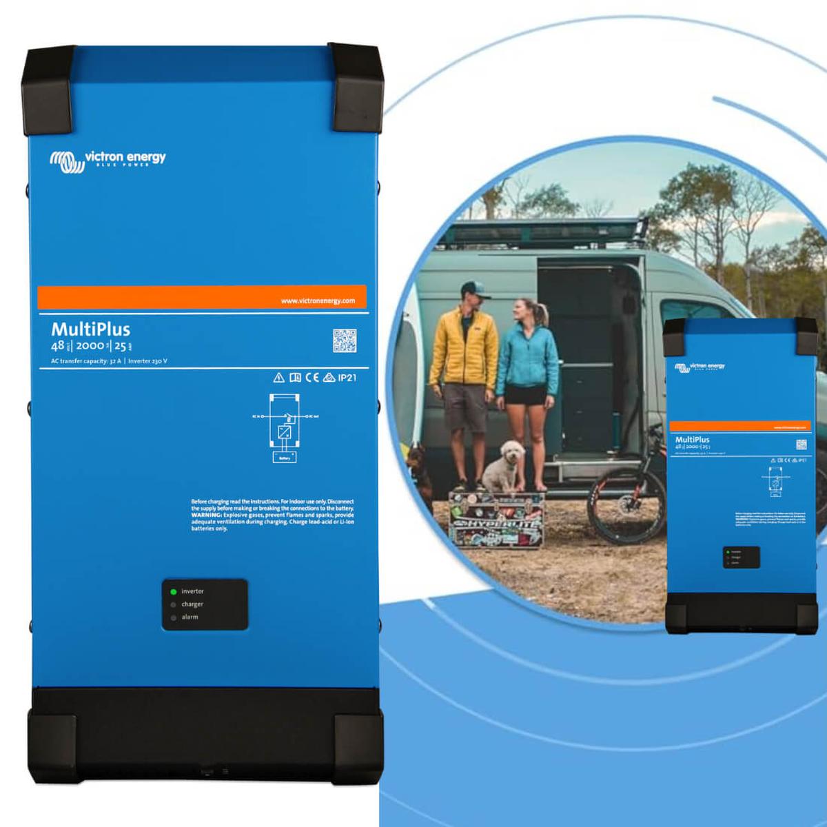 Reliable Power, Anywhere: Victron MultiPlus 48/2000/25-50 Inverter/Charger