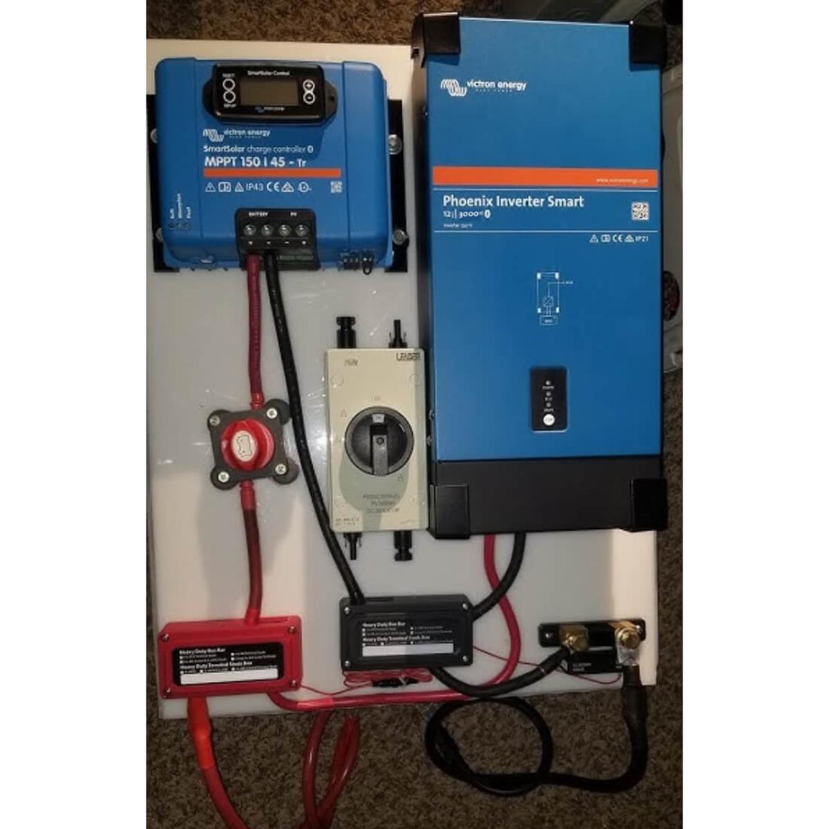 Phoenix 12/3000 Smart Inverter by Victron Energy - Sample Set Up