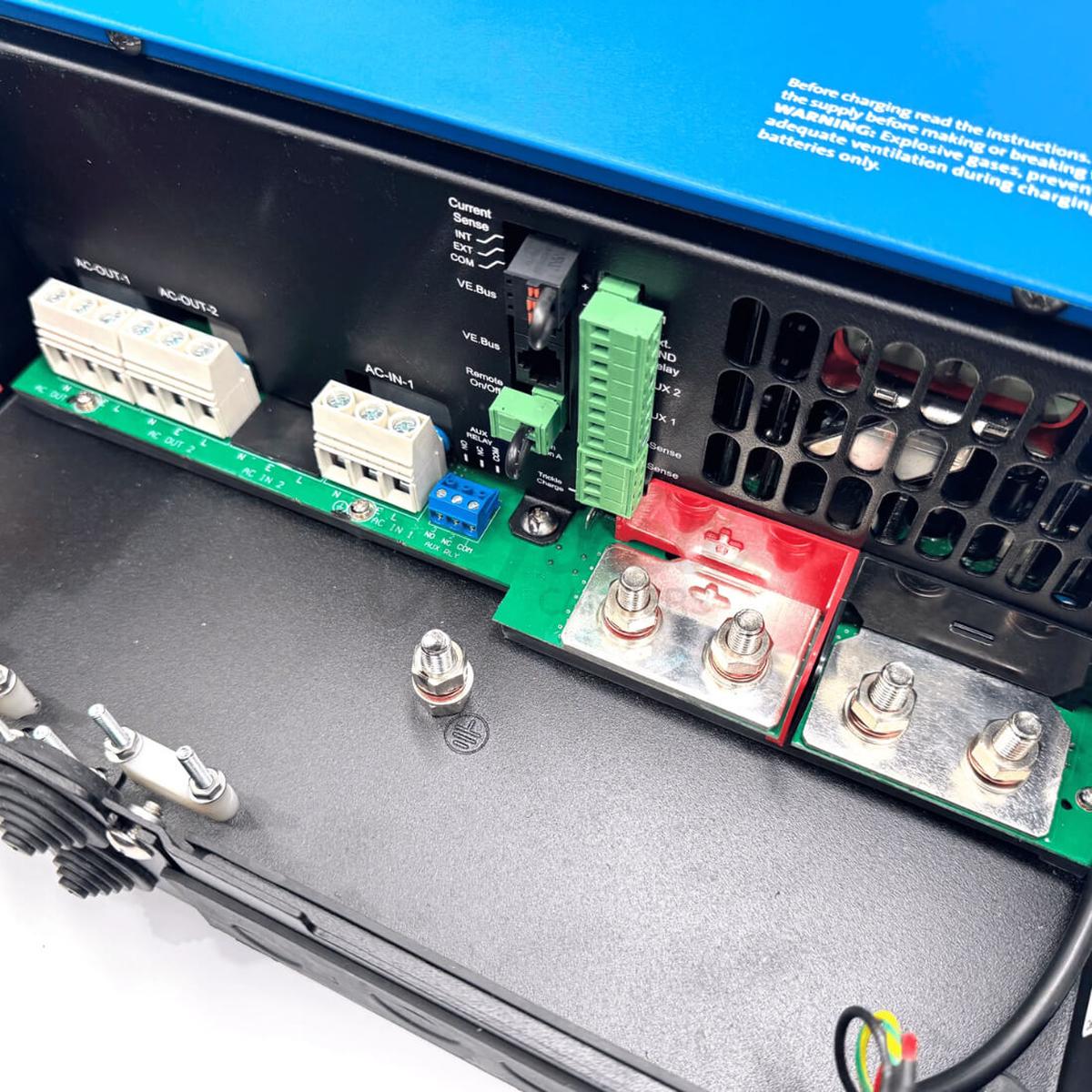 Phoenix 12/3000 Smart Inverter by Victron Energy - Ports and Connections