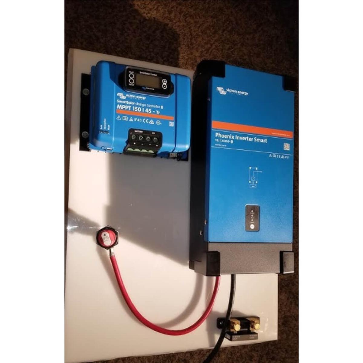 Phoenix 12/3000 Smart Inverter Simple set up with Victron Controller - controller sold separately