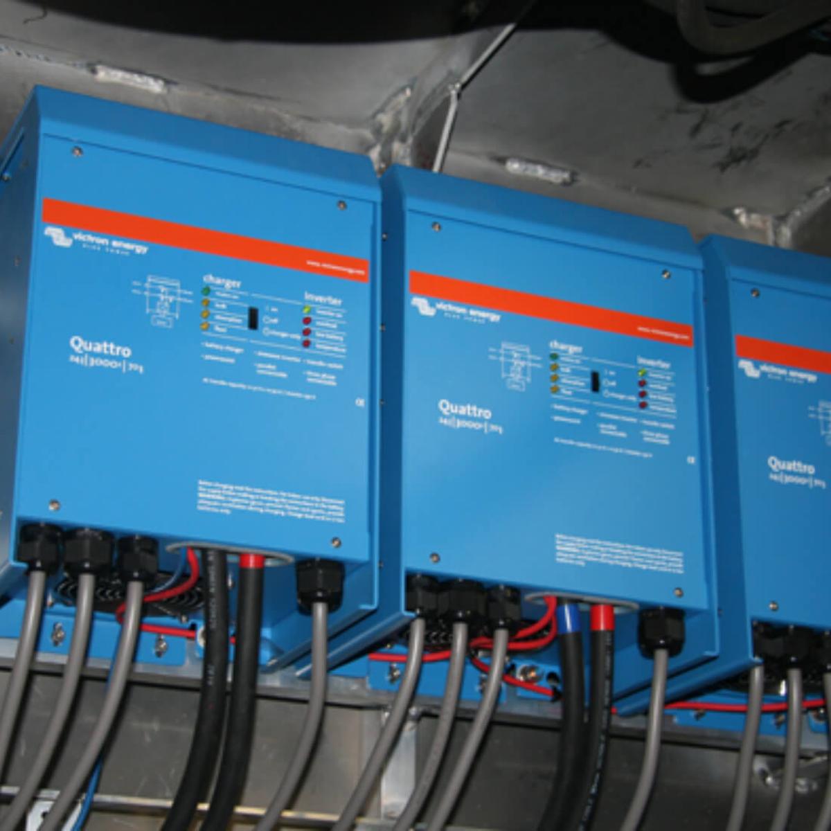 Victron Quattro 24V 5000VA Inverter Charger  Multi-Source Power Integration