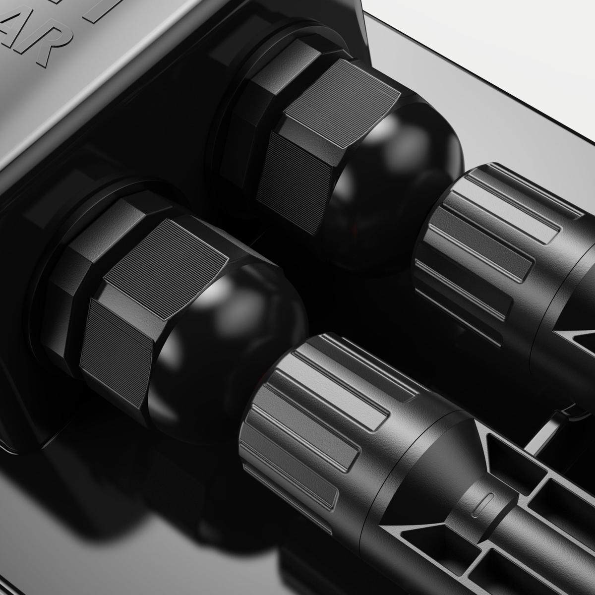 Cable Entry Plate | IP68 Waterproof Polypropylene Housing with UL 10AWG Wires | Easy to Install-3