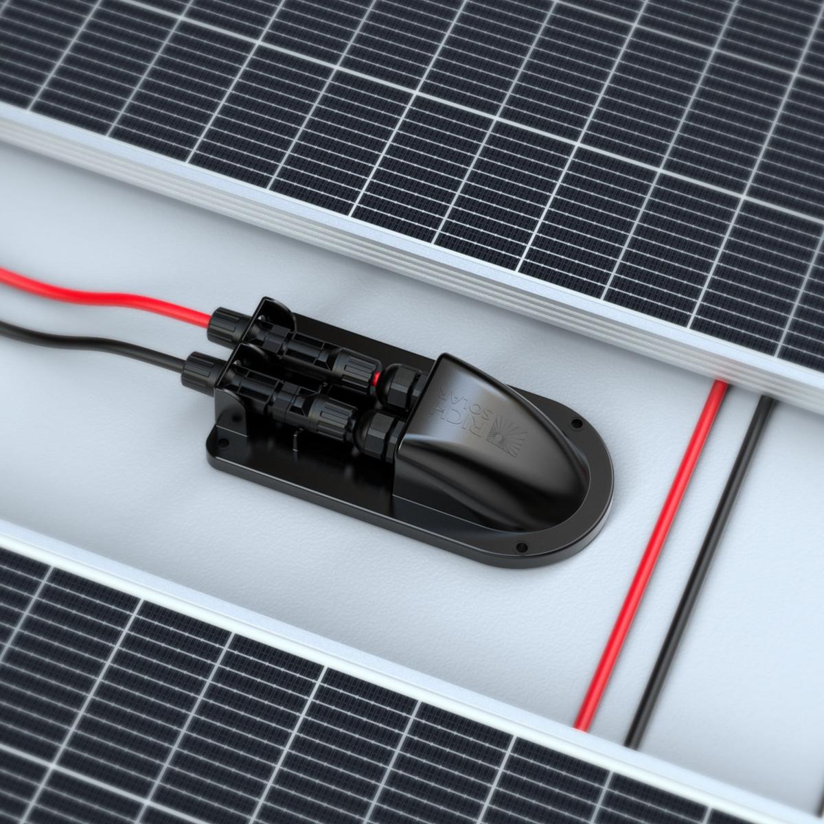 Cable Entry Plate | IP68 Waterproof Polypropylene Housing with UL 10AWG Wires | Easy to Install-5