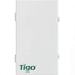 White rectangular electrical box labeled “Tigo ATS,” which is the Tigo Energy 200A Automatic Transfer Switch w Generator Support - 801-200200-0301