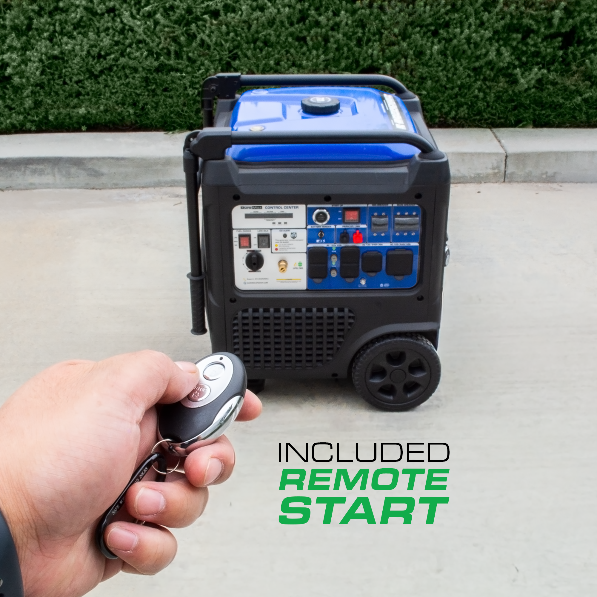 DuroMax XP9500iHT tri fuel inverter generator