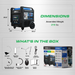 DuroMax XP9500iHT tri fuel inverter generator