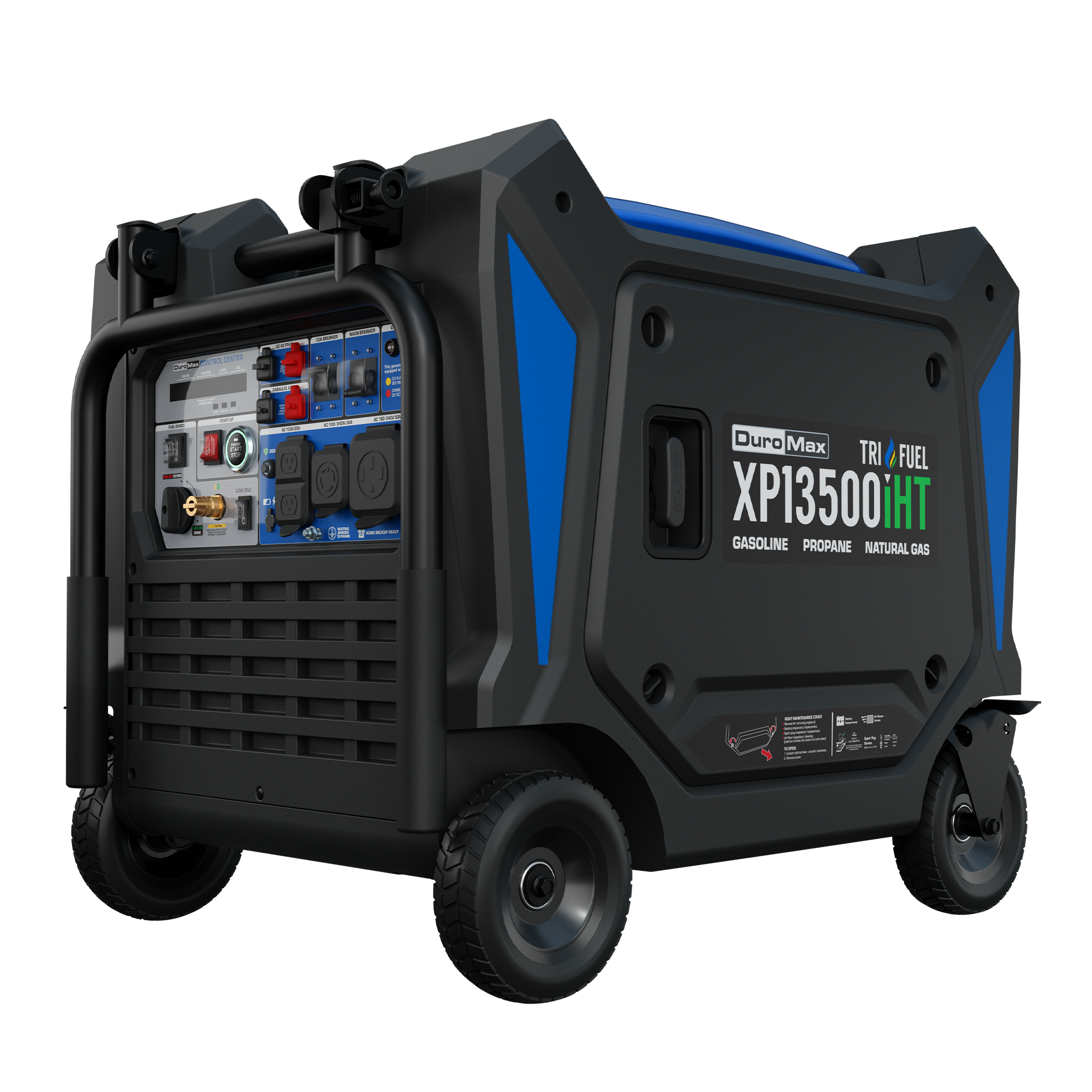DuroMax XP13500iHT tri fuel inverter generator
