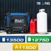 DuroMax XP13500iHT tri fuel inverter generator