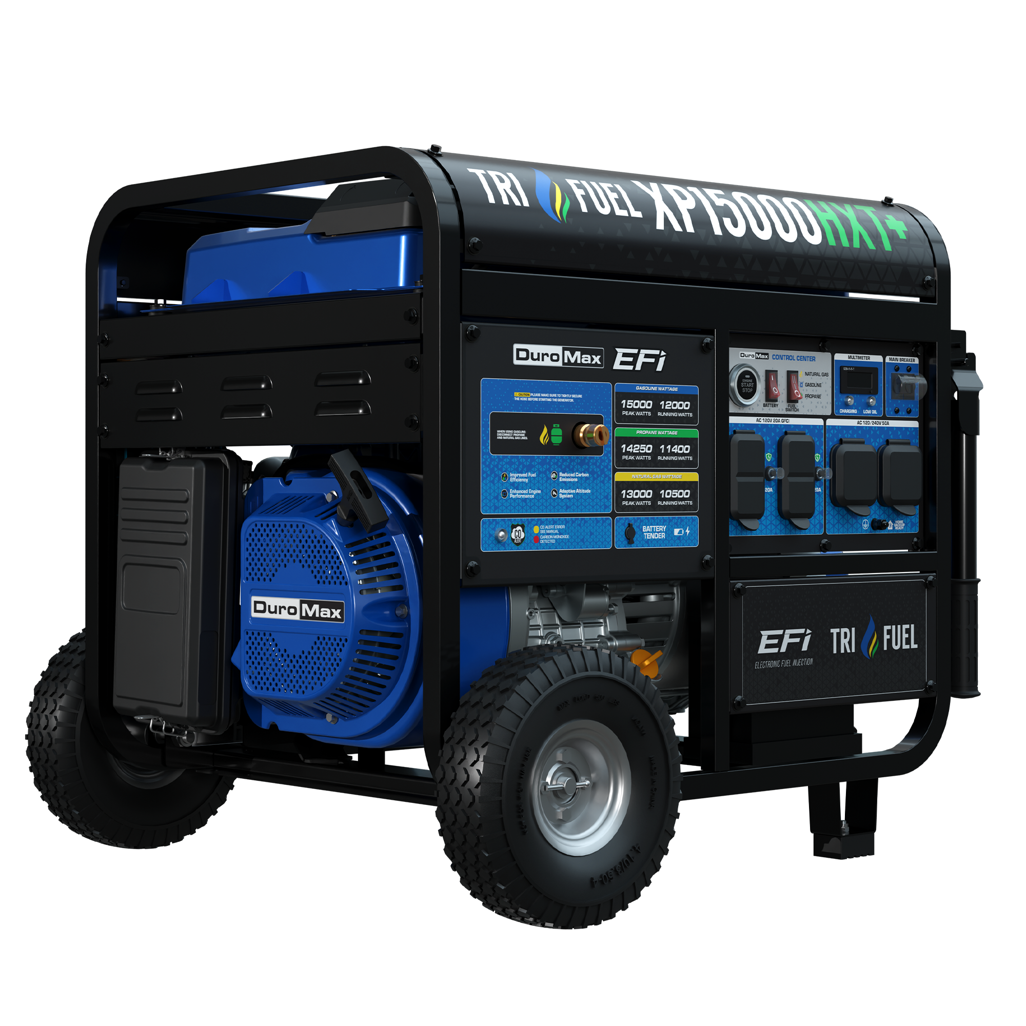 DuroMax XP15000HXT+ tri fuel generator