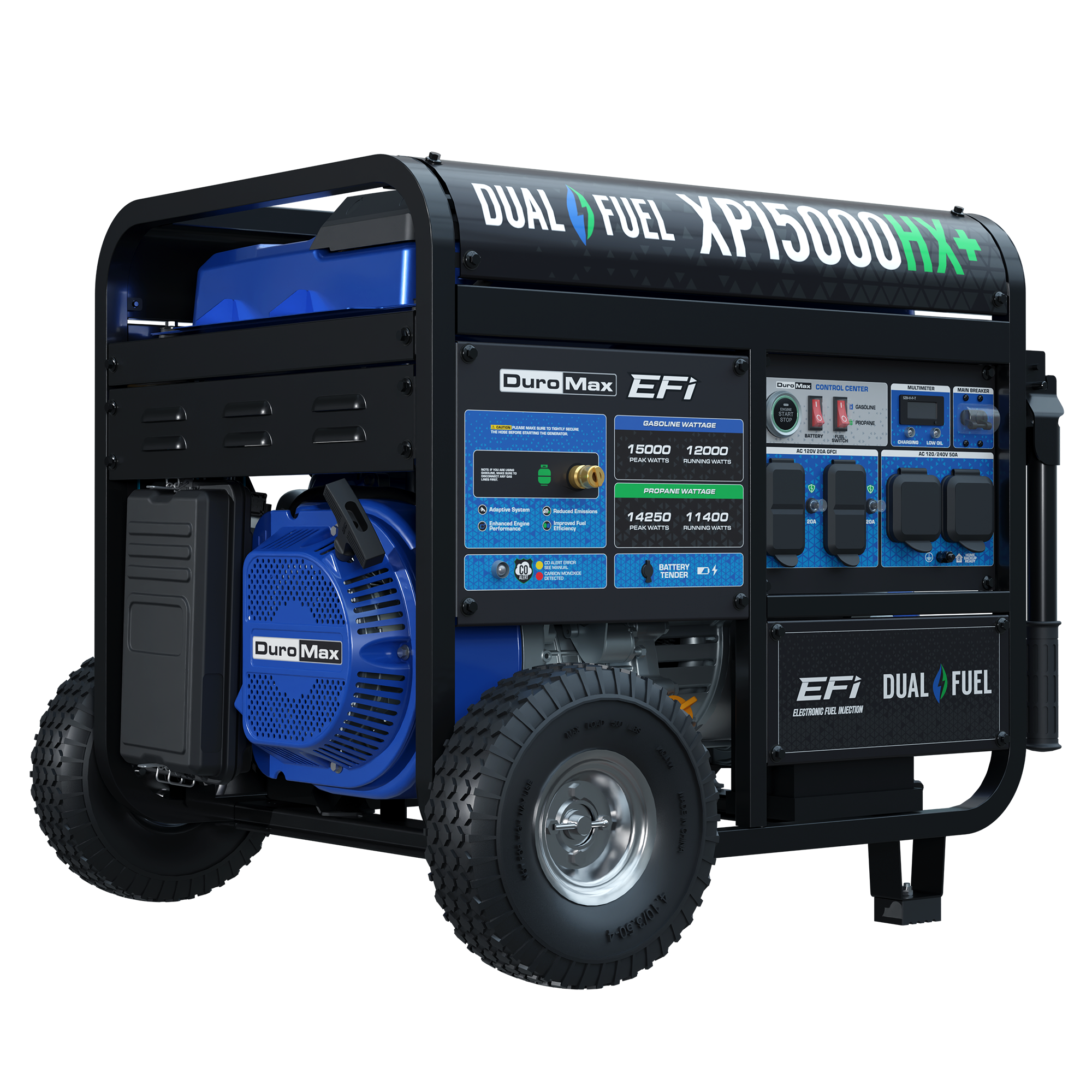 DuroMax XP15000HX+ dual fuel generator