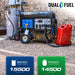 DuroMax XP15500HX dual fuel generator
