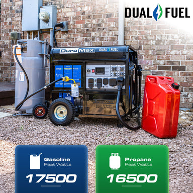 DuroMax XP17500HX dual fuel generator