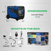 DuroMax XP7000iHT tri fuel inverter generator
