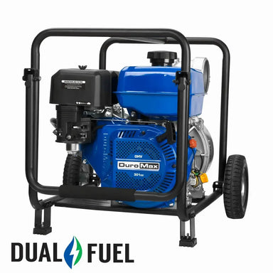 423 GPM 4" Dual Fuel Engine Portable Water Pump-2