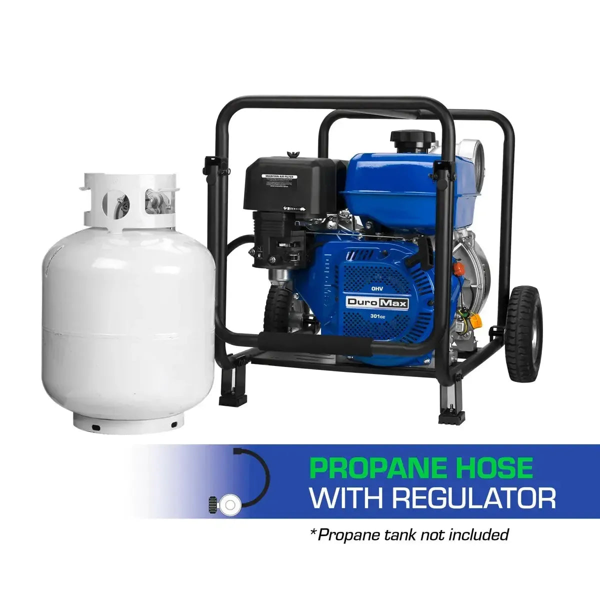 423 GPM 4" Dual Fuel Engine Portable Water Pump-11