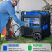 DuroMax XP9500iH dual fuel inverter generator