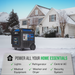 DuroMax XP9500iH dual fuel inverter generator