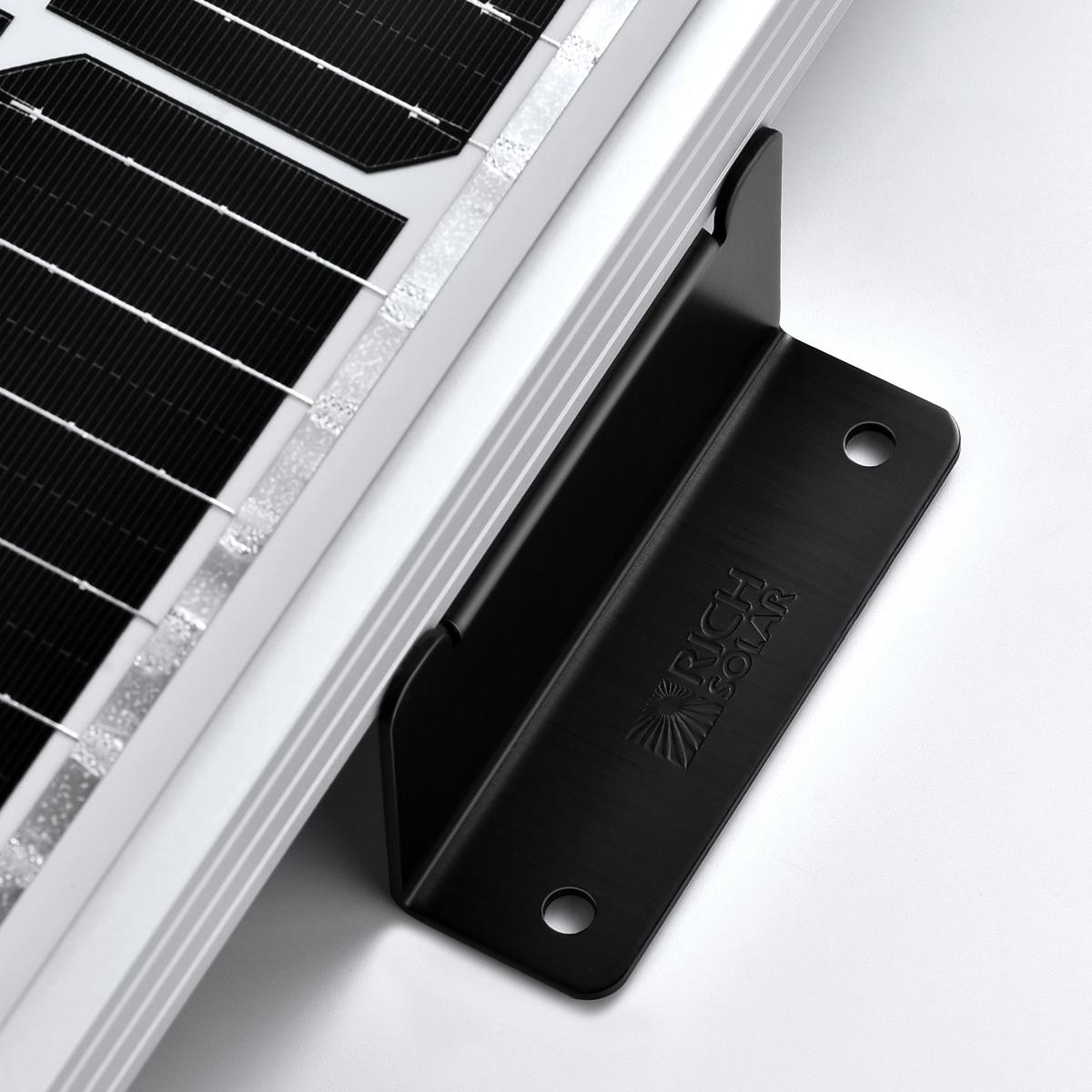 Z-Brackets | Mounting Hardware Z-Brackets with Screws | Designed for RICH SOLAR MEGA Series Solar Panels | Easy to Install-23