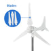 Automaxx 600W Home Windmill Turbine Generator Kit displaying its blades