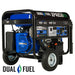 Quality generator - DuroMax XP4850HX dual-fuel portable generator with CO alert technology for safe operation.