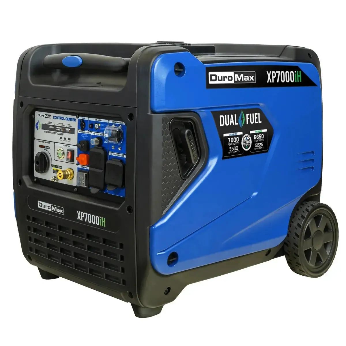 DuroMax XP7000iH 7,000 Watt Portable Dual Fuel Inverter Generator-1