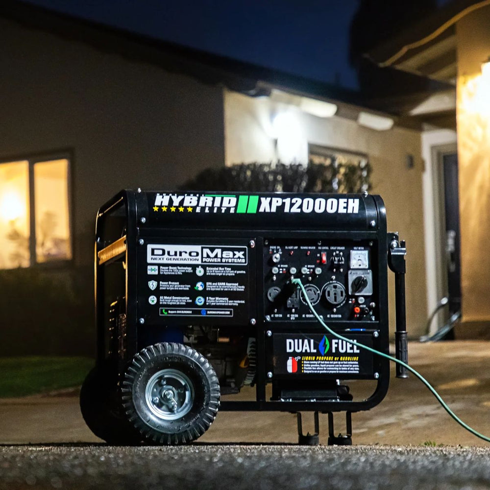 powering the night with DuroMax XP12000EH
