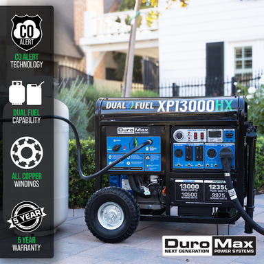 DuroMax XP13000HX with its main features