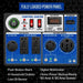 DuroMax XP13000HX's power panel setup