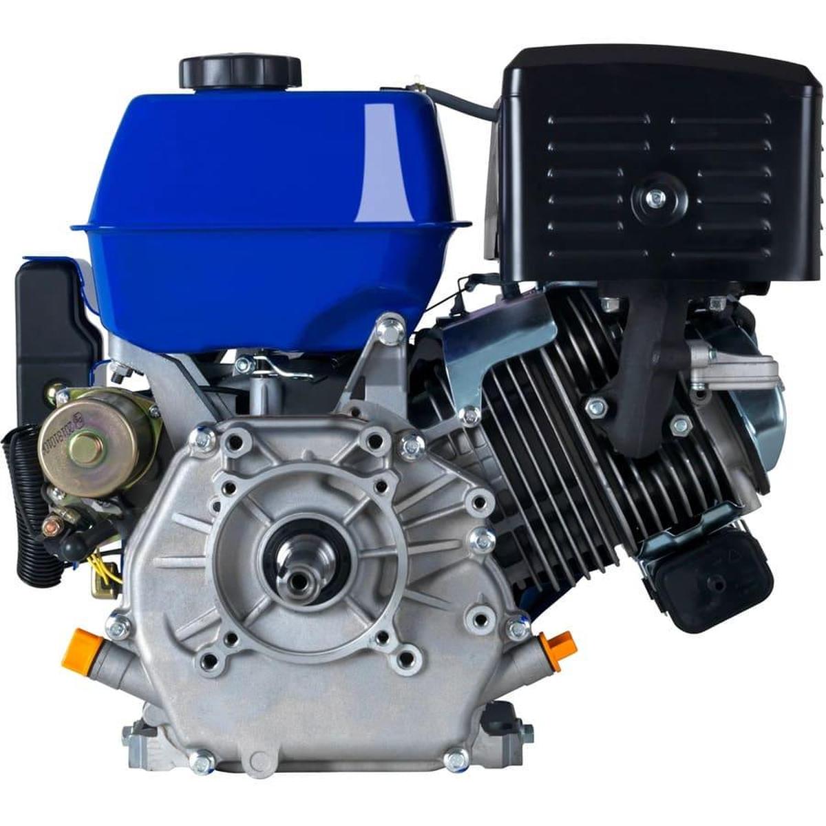 A rear view of the Duromax XP16HPE Small engine displaying the bolt pattern for installation.