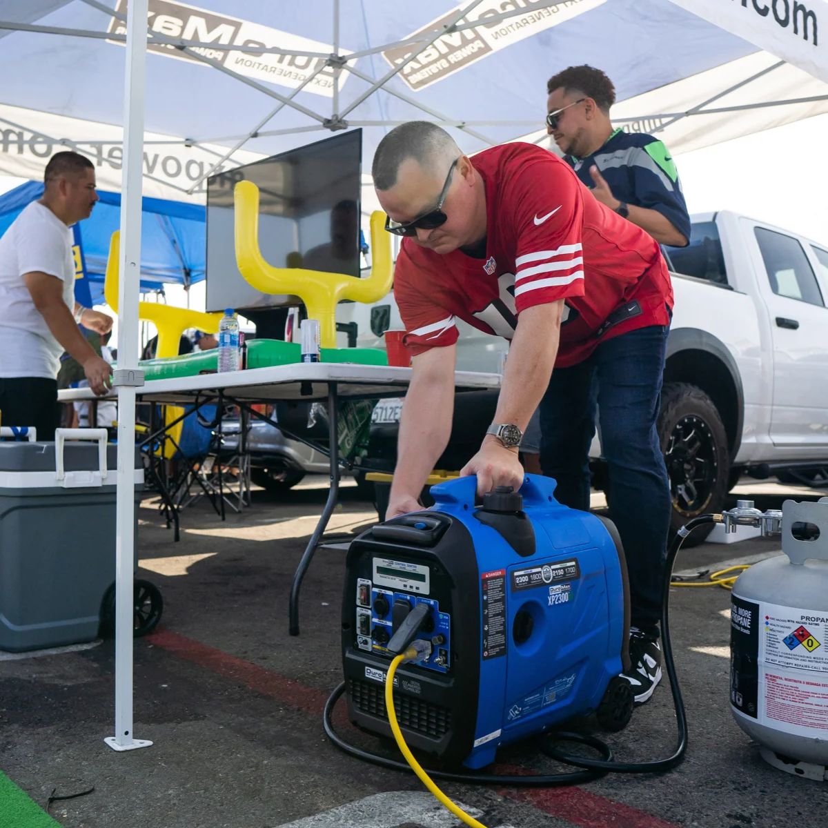 DuraMax XP4500iH powering important events