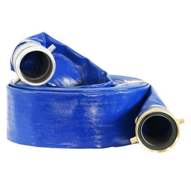 DuroMax XPH0225D Water Discharge Hose with its blue color scheme