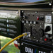 Close-up of DuroStar DS12000EH's power outlets and switches, detailing the quality and versatility of this portable generator.