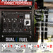 Detailed view of the control panel on DuroStar DS12000EH Generator, a top portable generator option for various needs.