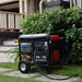 DuroStar DS12000EH Dual Fuel Generator placed outdoors, an example of a quality generator for residential use.