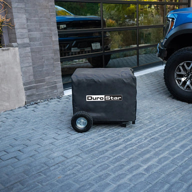 Durable and sturdy DuroMax generator cover, ideal generator accessory for protecting portable generators.