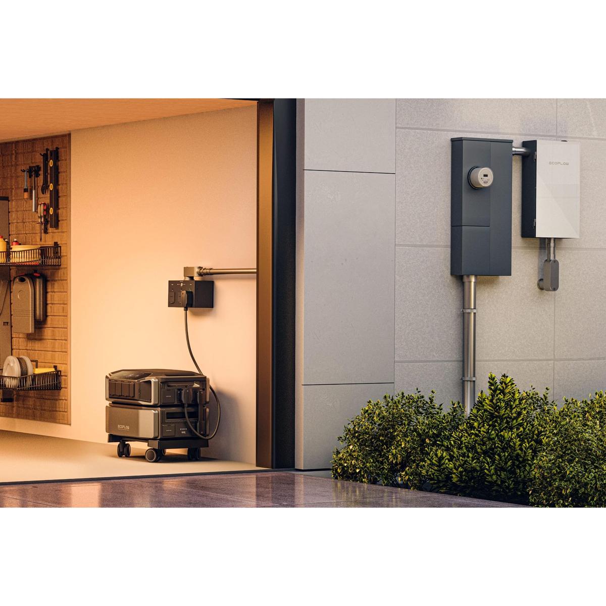EcoFlow Smart Home Panel 2 connected to EcoFlow DELTA Pro Ultra as a home backup power for emergencies