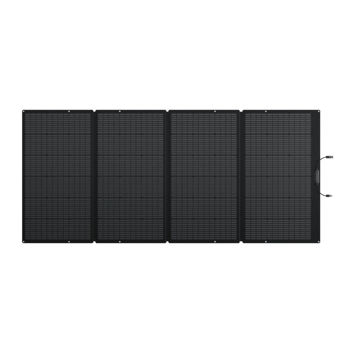 Laid down view of EcoFlow 400W Portable Solar Panel