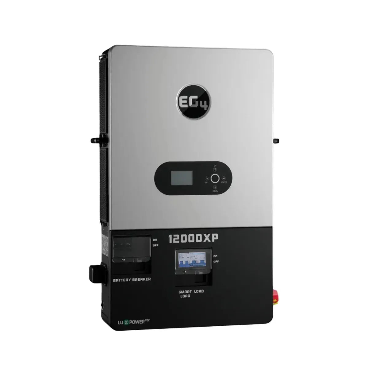 A tilted right view of the eg4 12000xp off-grid inverter