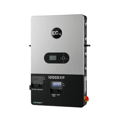 A tilted left view of the eg4 12000xp off-grid inverter