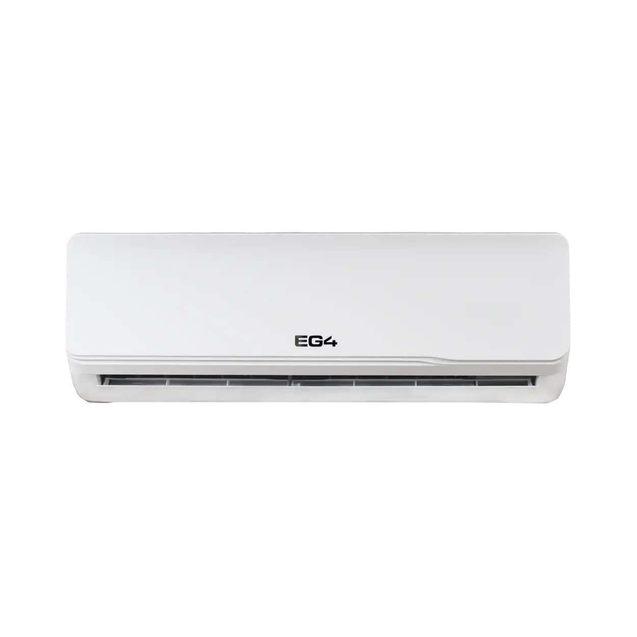 A white wall-mounted indoor air conditioner split unit with the model logo 'EG4' printed in black on the front, set against a solid white background.