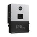 Power inverter with 'EGu' branding and '12K PV' label on a white background