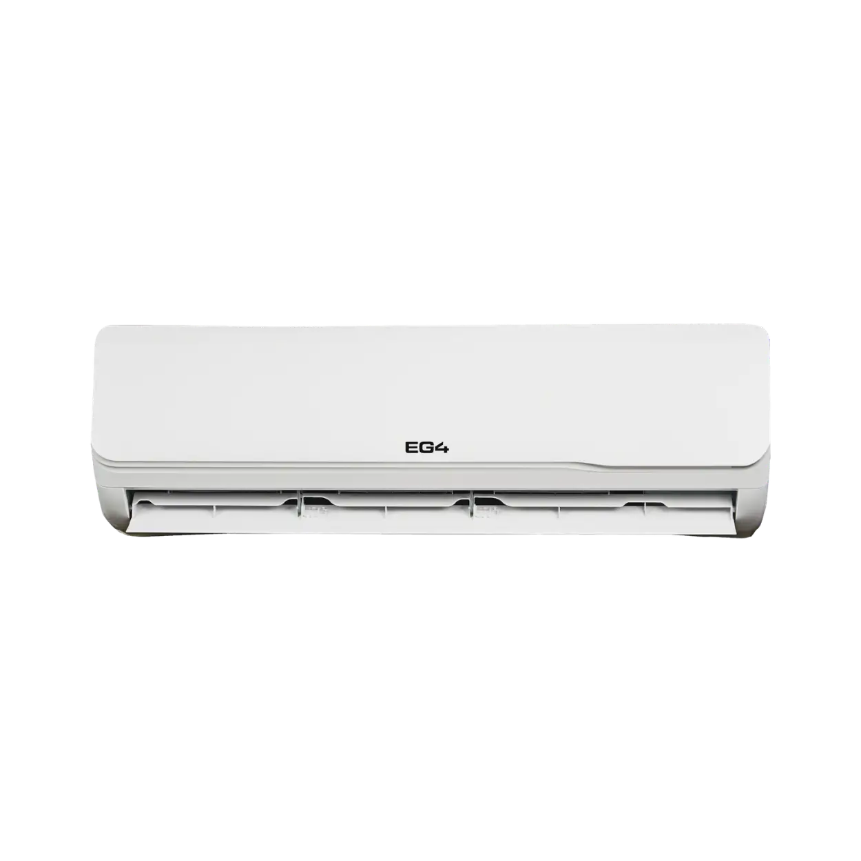 A white wall-mounted split air conditioner indoor unit with the model marking 'EG4' visible on the front, set against a solid white background.