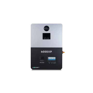 Power inverter with 'EG4' branding on a white background