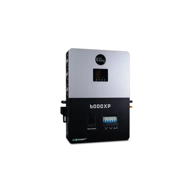 Power inverter with 'EG4' branding on a white background