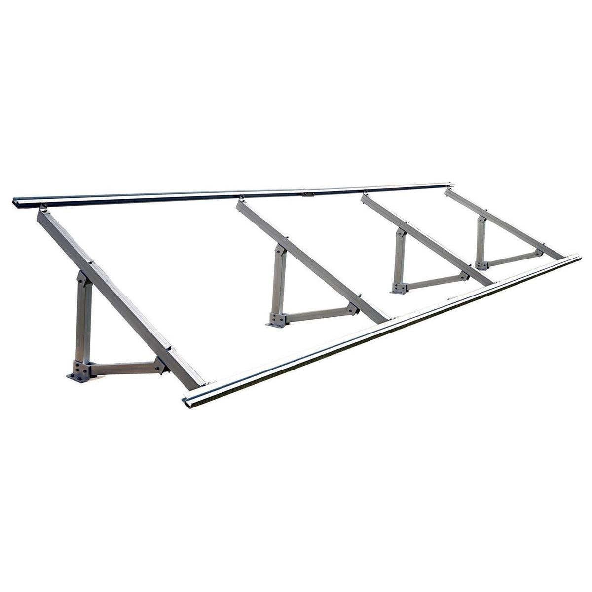 EG4 BrightMount Solar Panel Ground Mount Rack Kit | 3-4 Panel Ground Mount | Adjustable Angle-1