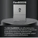 EG4 FlexBOSS18 hybrid inverter on a dark background with text describing its features.
