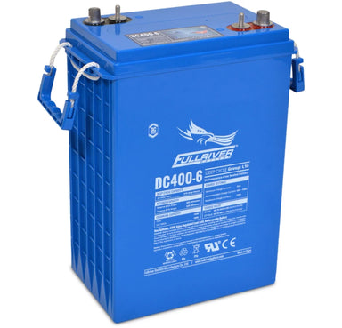 Blue battery with Fullriver branding on a white background