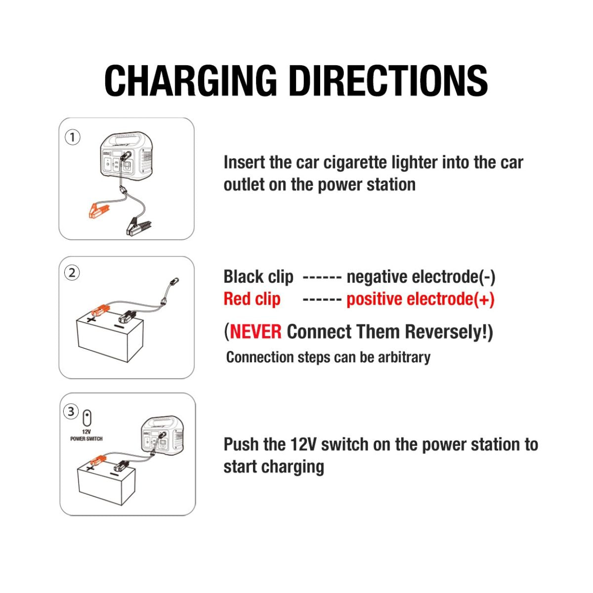 Jackery 12V Automobile Battery Charging Cable