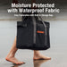 Jackery E2000 Pro Carrying Case Bag featuring its waterproof fabric build for moisture protection