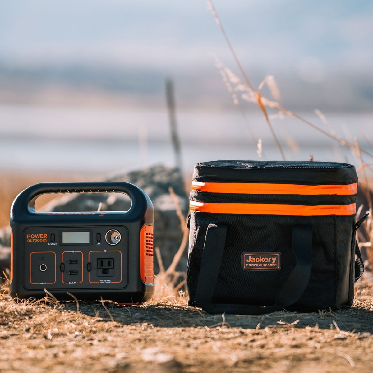 Jackery Power Small Carrying Case and the Jackery Explorer 290